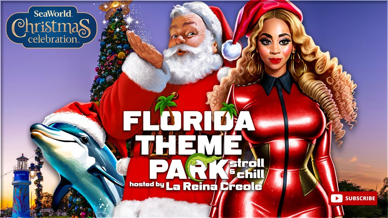 LIVE! Christmas at SeaWorld | Stroll and Chill Livestream