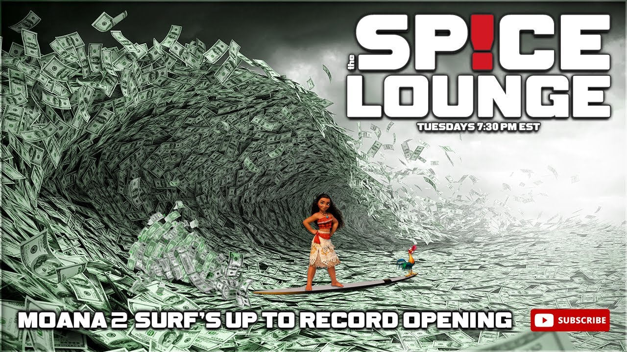 MOANA 2 Surf’s Up To Record Opening | Hollywierd’s BlueSky Exodus | The Spice Lounge Podcast