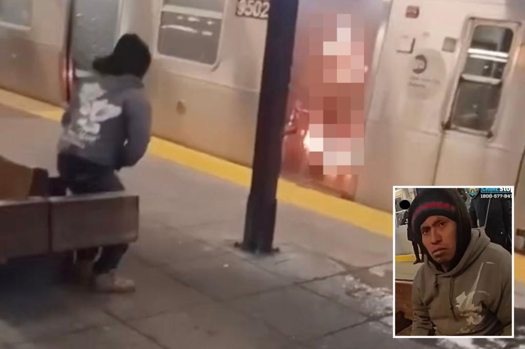 Police arrest suspect who set woman on fire in New York subway