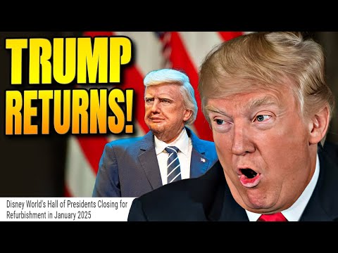 President Trump RETURNS to Walt Disney World's Magic Kingdom Hall of Presidents?! The Latest Info!