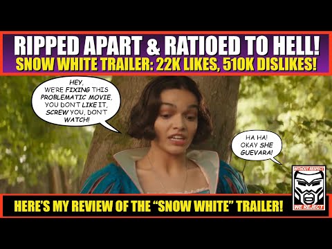 Ripped APART & Ratioed to HELL | Zegler is "She Guevara" in Charmless Dead-Eyed Snow White Trailer