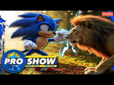 Sonic STEALS Christmas from Disney: Hollywood Begins to Begrudgingly HEAL! The Pro Show LIVE