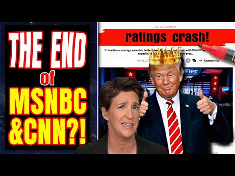 The End of CNN & MSNBC?! Ratings CRATER as Fans FLOCK to New Media on YouTube -- the LATEST Stats!