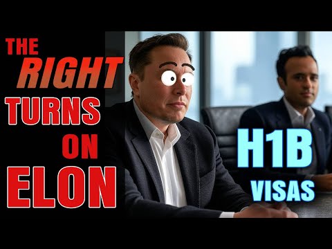 The Right TURNS ON Elon Musk Over H-1B Visa CONTROVERSY! The SECRET Disney Connection REVEALED!