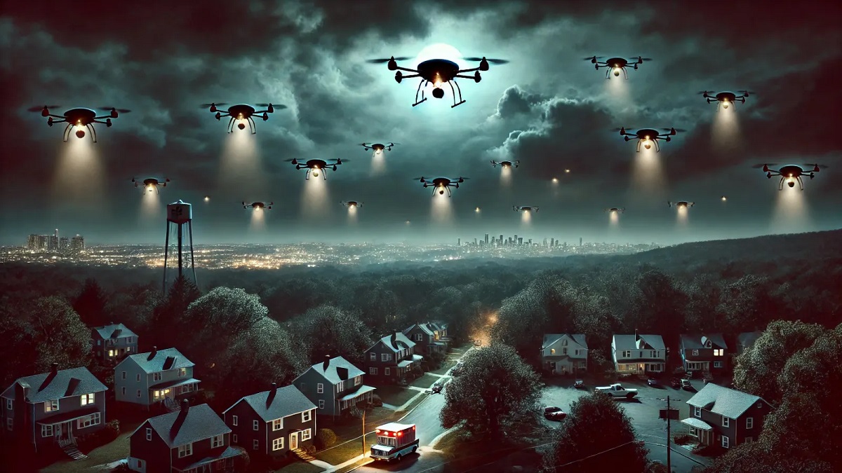 Unidentified Drones In America’s Skies? Smells Like A False Flag…