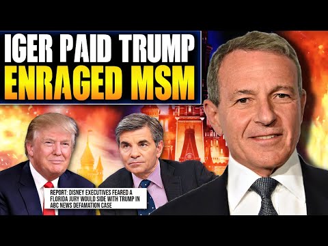 Why Disney's Bob Iger PAID President Trump $16 Million and ENRAGED News Organizations REVEALED?!