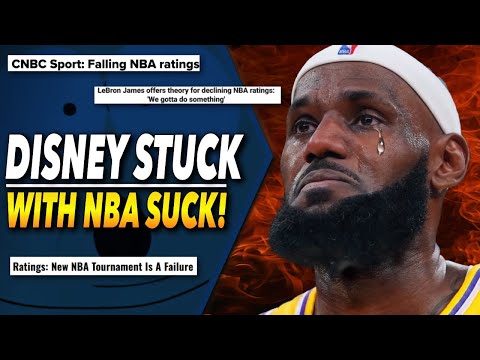 Woke NBA Punishes Disney ESPN with CRASHED Ratings: Half the Fans Are GONE -- $77 BILLION Tanks!