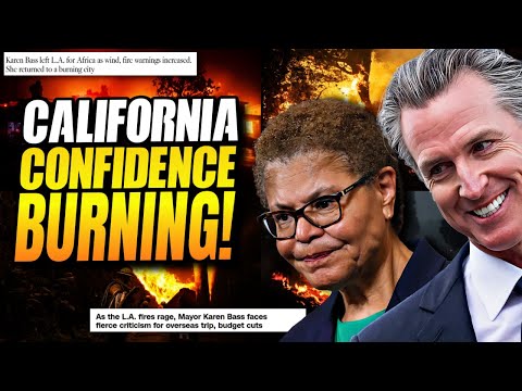 California Confidence BURNING: Leaders in Media, Entertainment and Government LOSE Public