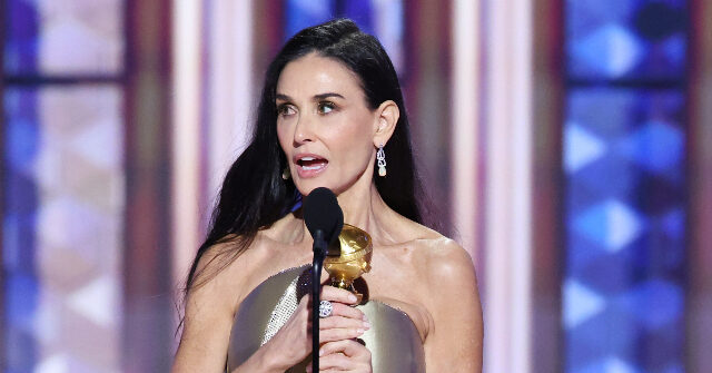 Demi Moore Beats Transgender Favorite in Tight Best Actress Golden Globes Race