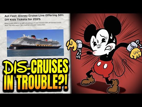 Disney Cruise Line IN TROUBLE? Kid Tickets SLASHED IN HALF to Fill Rooms with Disney+ Subscribers!