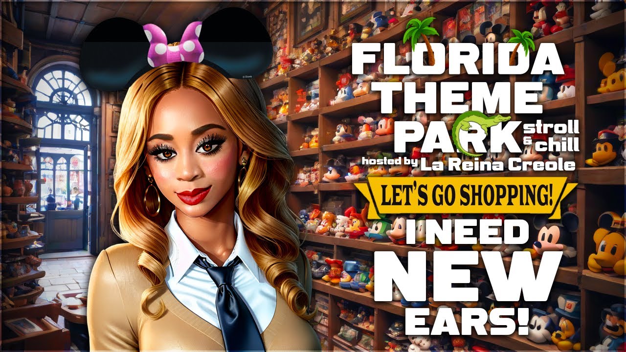 🔴LIVE @ DISNEY WORLD: Let's Shop For New Ears @ Magic Kingdom! | Stroll & Chill Livestream 1-13-2025