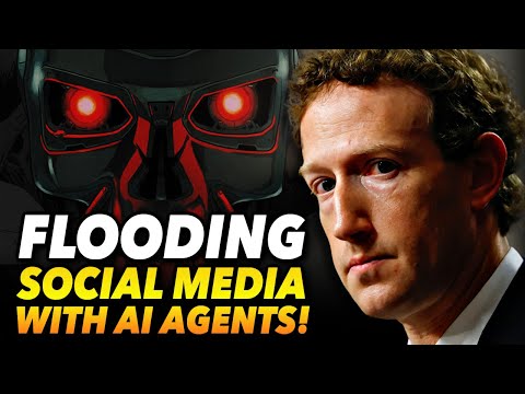 Facebook and Instagram SECRET Plan: Social Media and Internet Sites to FLOOD with AI Agents?!