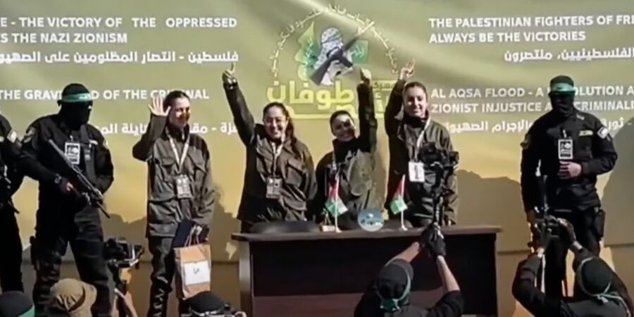 Four Israeli women released by Hamas in exchange for 200 Palestinian prisoners