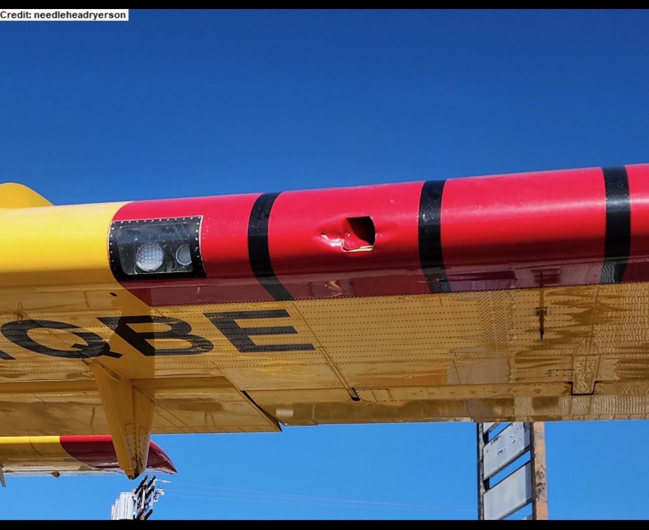 Illegal drone left ‘fist-sized’ hole in LA firefight plane: fire chief