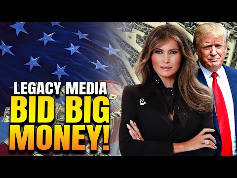 Legacy Media BID BIG $$$ for Rights to Melania Trump Documentary: A Newly Popular First Lady?!