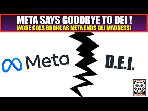 Meta Shuts DOWN DEI | Zuckerberg Ends DEI Programs at Meta as Woke Goes Broke Again!