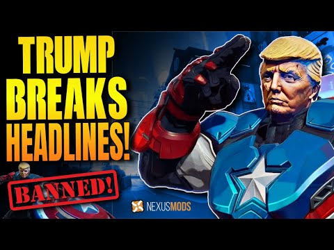 President Trump BREAKS THROUGH Video Game Gatekeepers: Marvel Rivals Mod Makes Headlines!