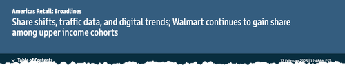 Walmart Is Gaining Market Share Among Affluent Shoppers