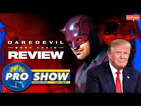 Daredevil Live Review: Marvel Wants You to FORGET Captain America... PLUS Live Trump Speech Reaction