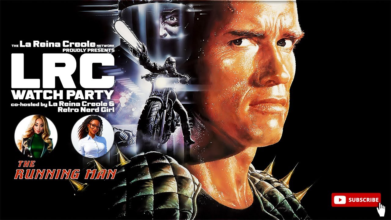 THE RUNNING MAN (1987) Full Movie & Commentary | The LRC Watch Party Livestream